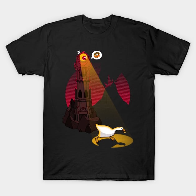 Lord of the HONKS T-Shirt by TheTeenosaur